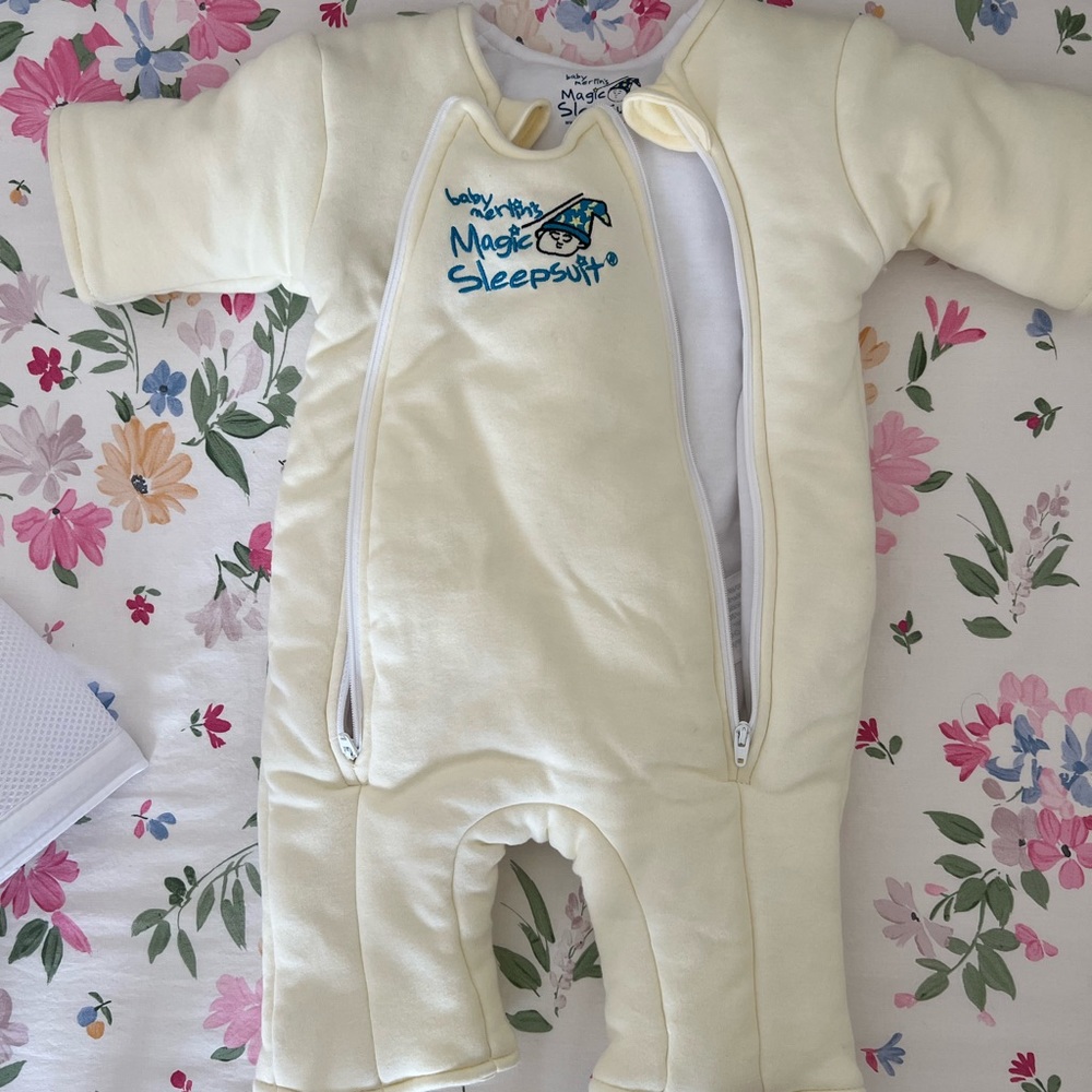 Baby Merlin Sleepsuit (NWOT) washed once, never worn. (Large, 6-9 months)